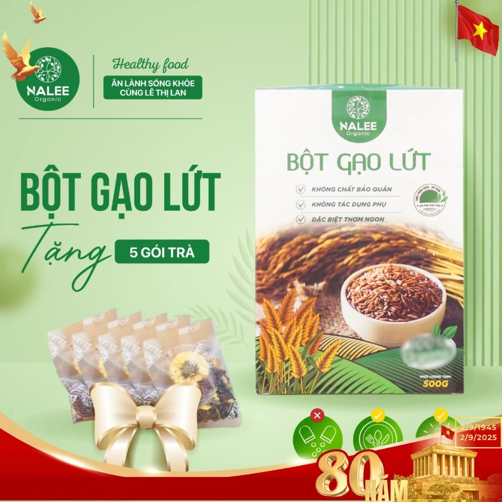 Bột Gạo Lứt Nalee Organic