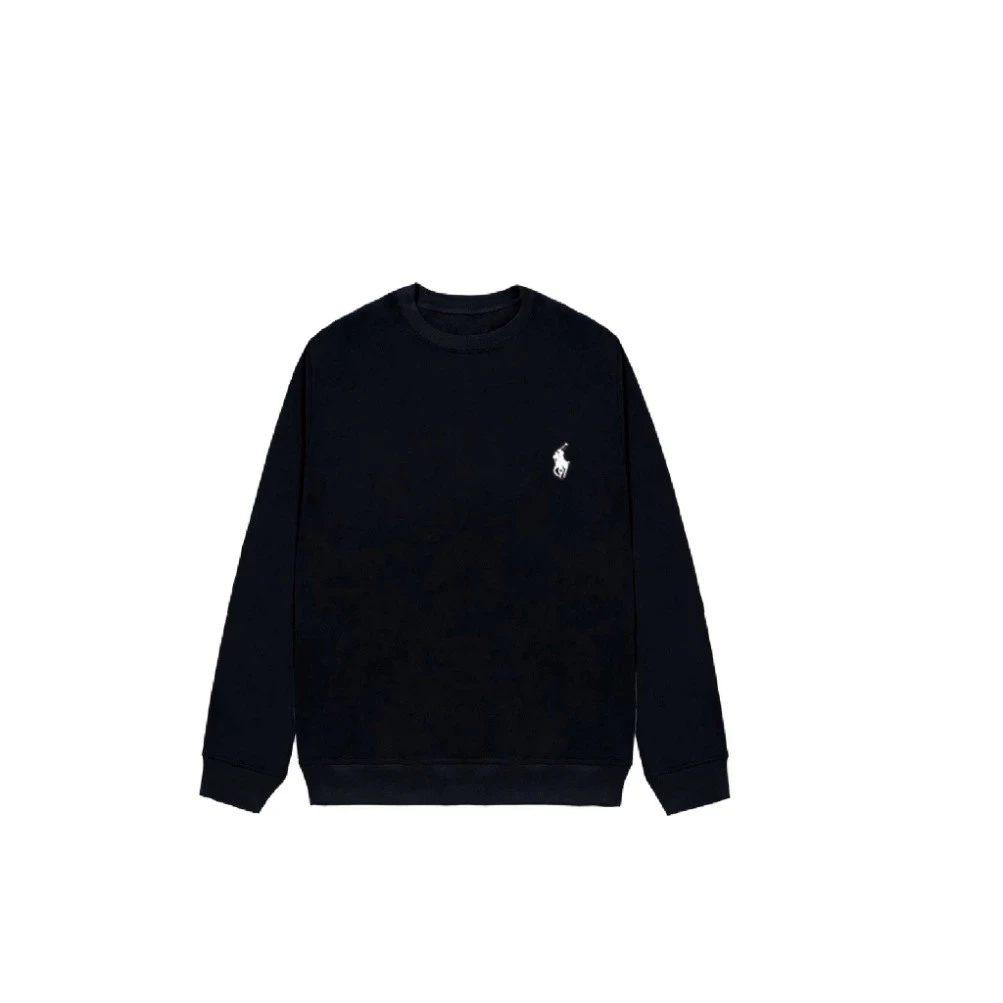 Áo sweater Rap Lau Rừn thêu ngựa logo nỉ bông swt thêu ngựa cao cấp siêu dày vải nam nữ unisex New 2025