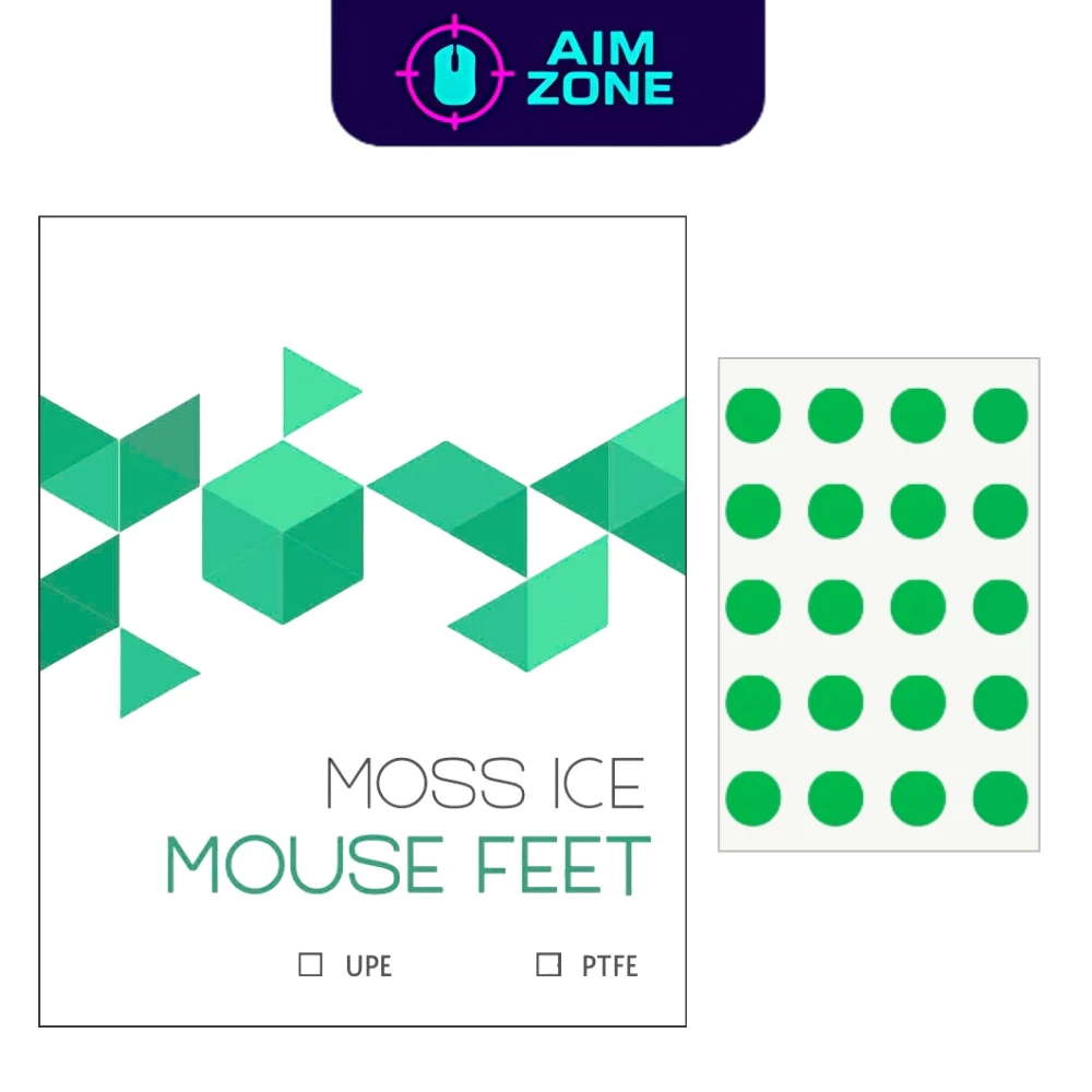 Mouse Feet WHITE/ MOSS/ AMETHYST - Thiết kế tối ưu cho bề mặt, cho cảm giác di nhẹ nhàng + Bảo hành