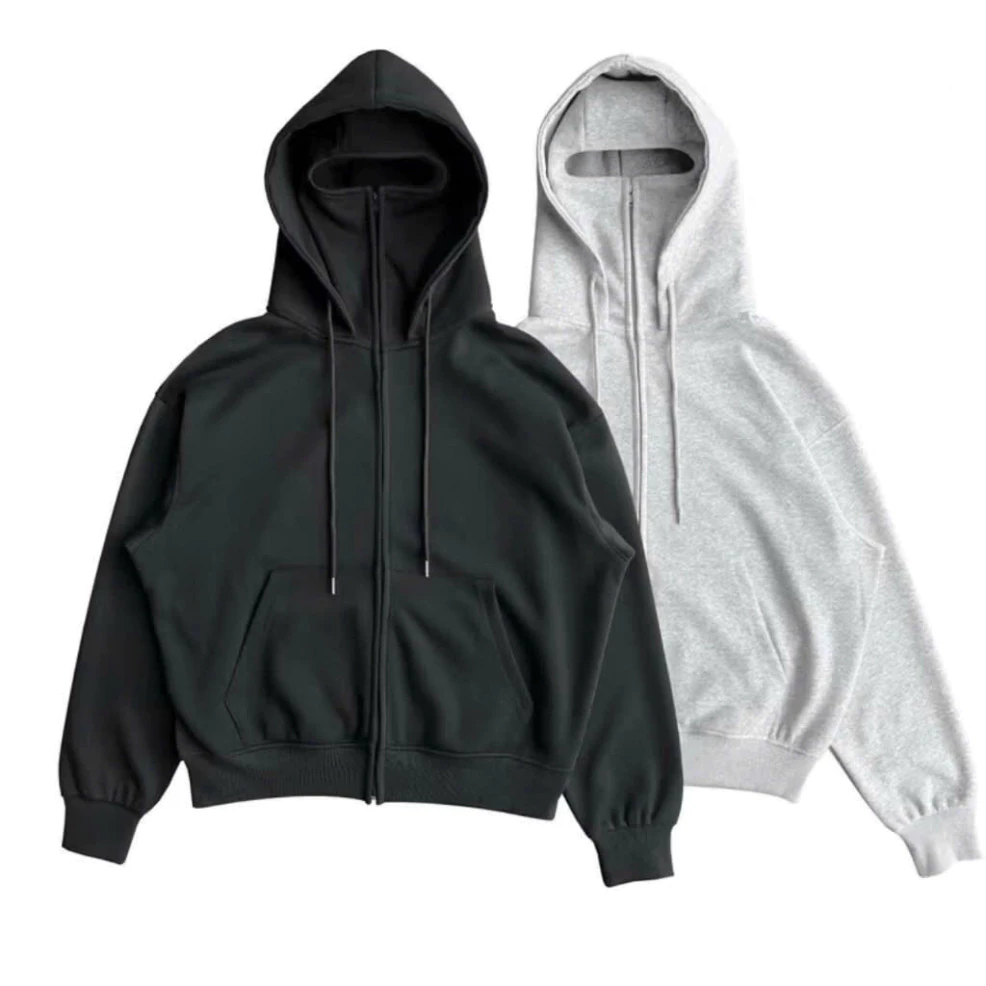 Áo khoác hoodie zip chống nắng ninja unisex nam nữ  nón 2 lớp trùm Đầu chóng nắng Đi chơi Đi Phượt tt