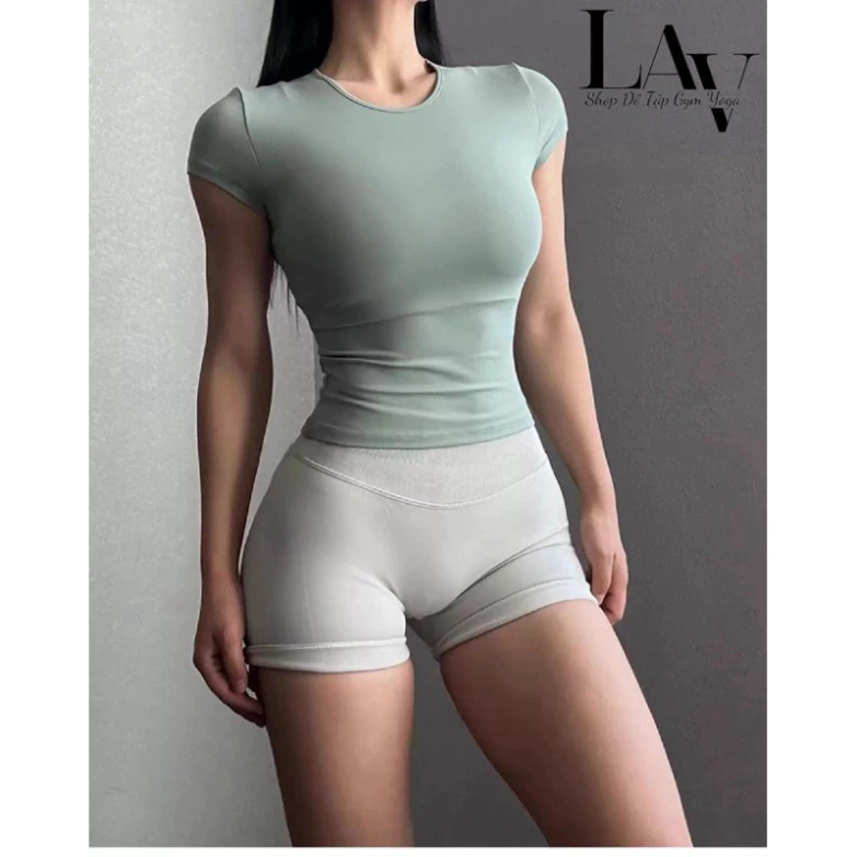 Áo tập gym yoga, áo thun thể thao ôm sát chạy bộ, luyện tập thoáng khí - LAV Activewear cho phong cách khỏe mạnh.