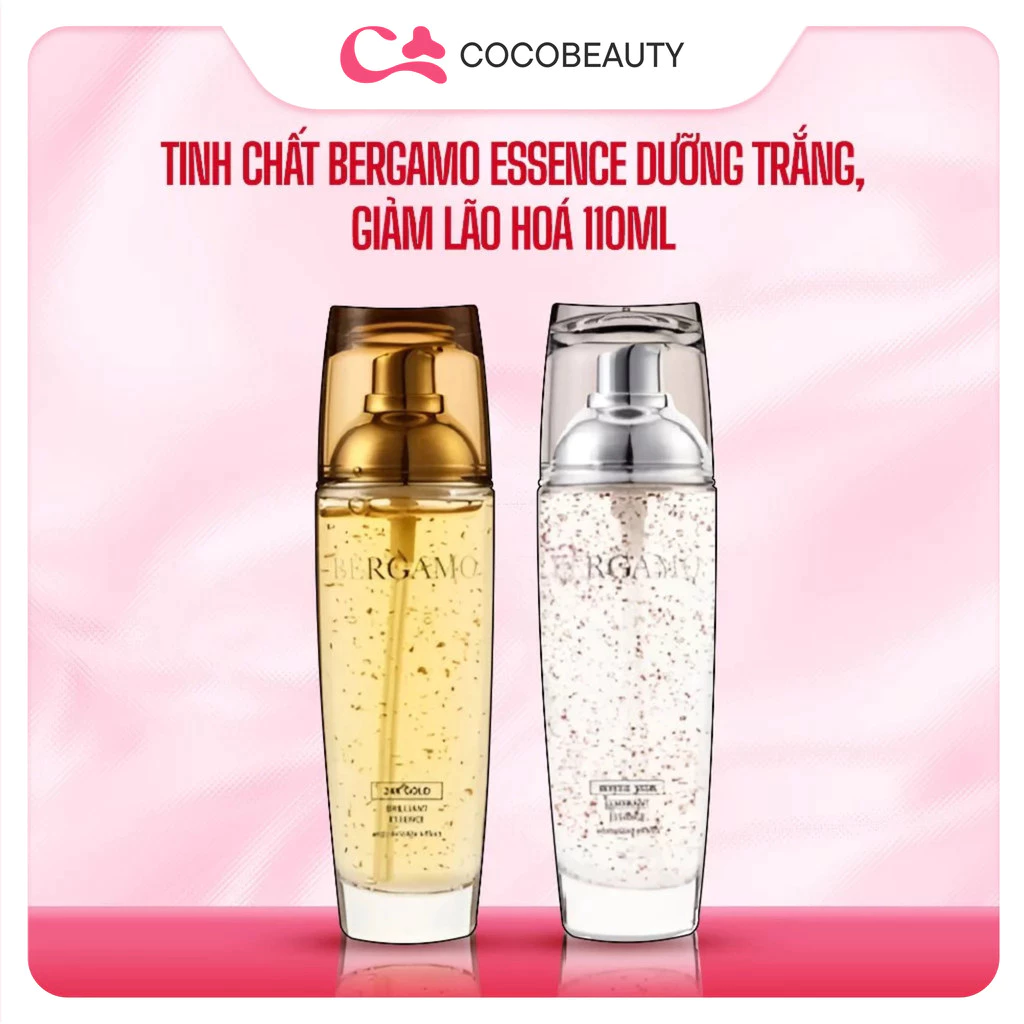 Tinh Chất Dưỡng Trắng Da Ngăn Ngừa Lão Hóa BERGAMO Essence 110ml