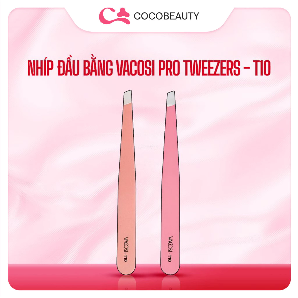 Nhíp đầu Pro Vacosi Hồng T10