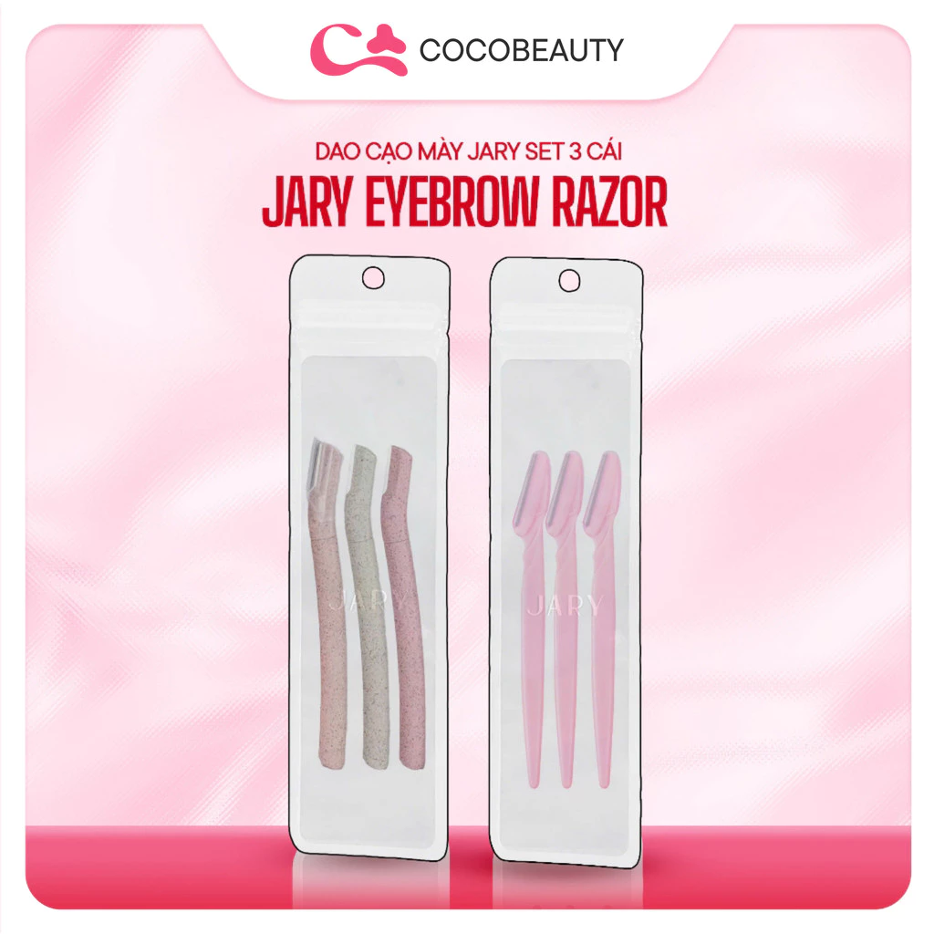 Set 3 Cái Dao Cạo Lông Mày Jary Eyebrow Razor