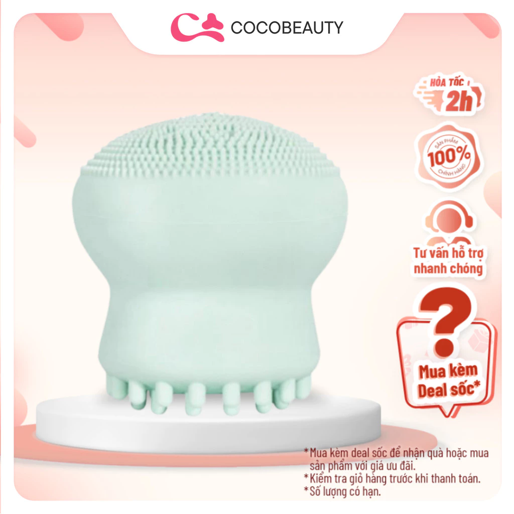 Cọ Rửa Mặt Bạch Tuộc Vacosi Boover Cleaner RM01