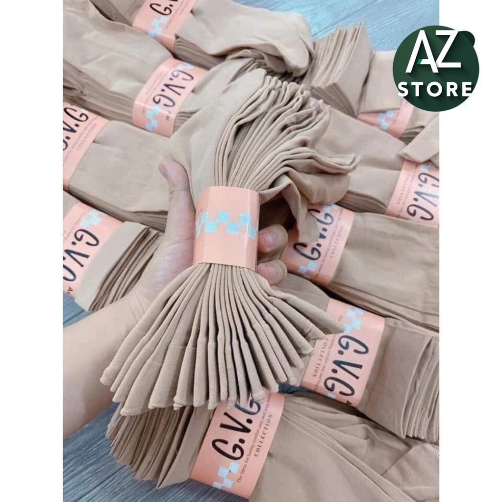 Set 10 Đôi Tất Xỏ Ngón Tất sandal sỏ ngón nữ GVG Chất Dày Hàng Loại 1.Tất Cổ Cao Da Chân Vải cotton dày dặn