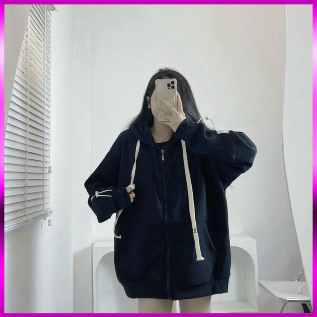 Áo Khoác Dây Kéo Form Rộng Unisex Tags - 2TCLOTHES, Phong Cách Thời Trang và Thoải Mái.