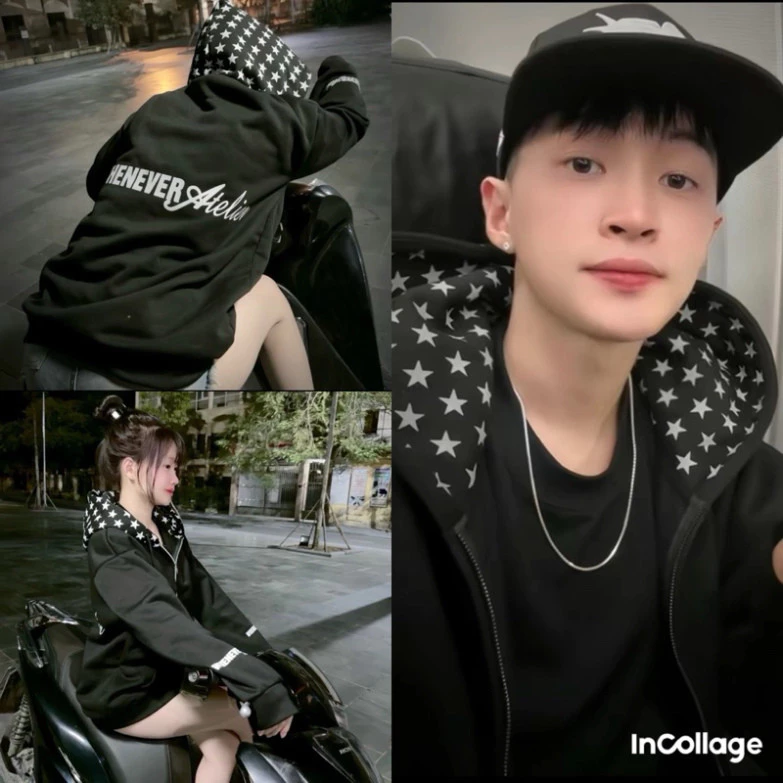 Áo Khoác Nỉ Hoodie Mũ SAO Form Boxy Mũ To Họa Tiết Sao Siêu Form Rộng Nam Nữ Unisex Siêu Đẹp Siêu Hot,HN Hot trend 2025