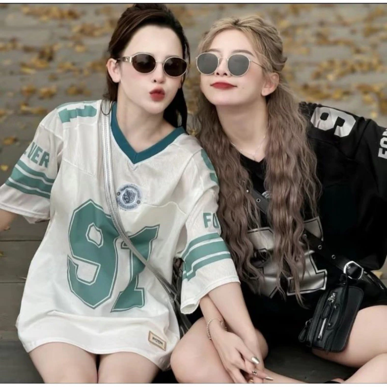 [ Rẻ Vô Địch ] Áo Phông Nam Nữ In Số 91 Form Rộng Tay Lỡ Unisex Hot trend 2025
