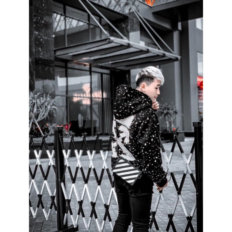 Áo Hoodie Off-W vảy sơn in full áo hàng nỉ cao cấp dày dặn, có bo chun cực đẹp nam nữ_Hottrend,ln Hot trend 2025