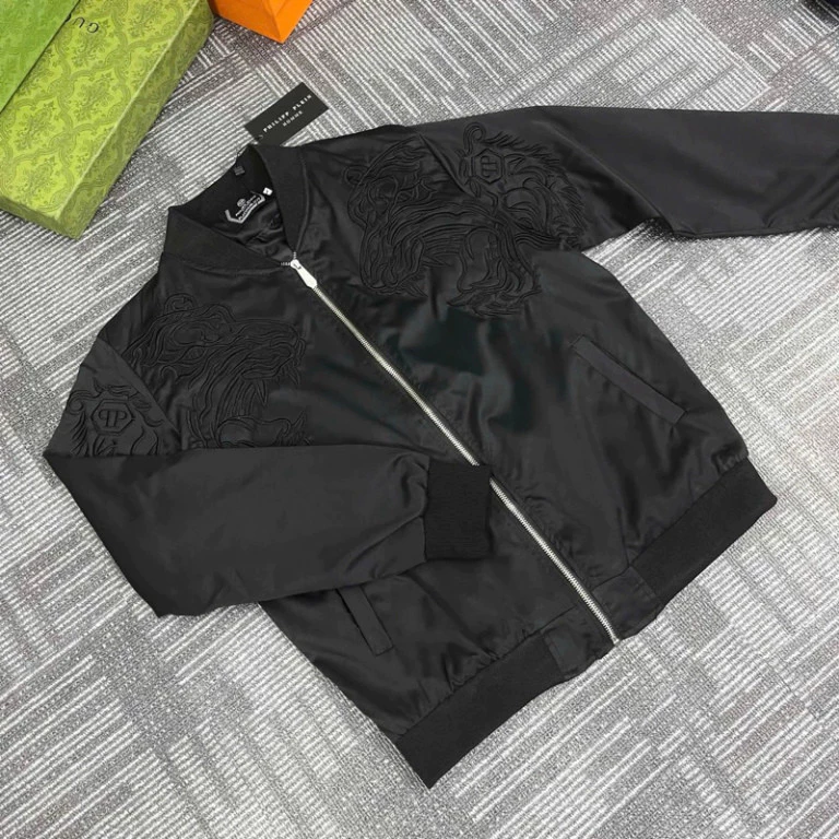 Áo Khoác Bomber Nam Thêu Hổ 2 Bên áo 2 lớp Siêu Đẹp - Áo Bomber Nam Thêu Hổ Viền Vai Siêu Đẹp,hnn. Hot trend 2025
