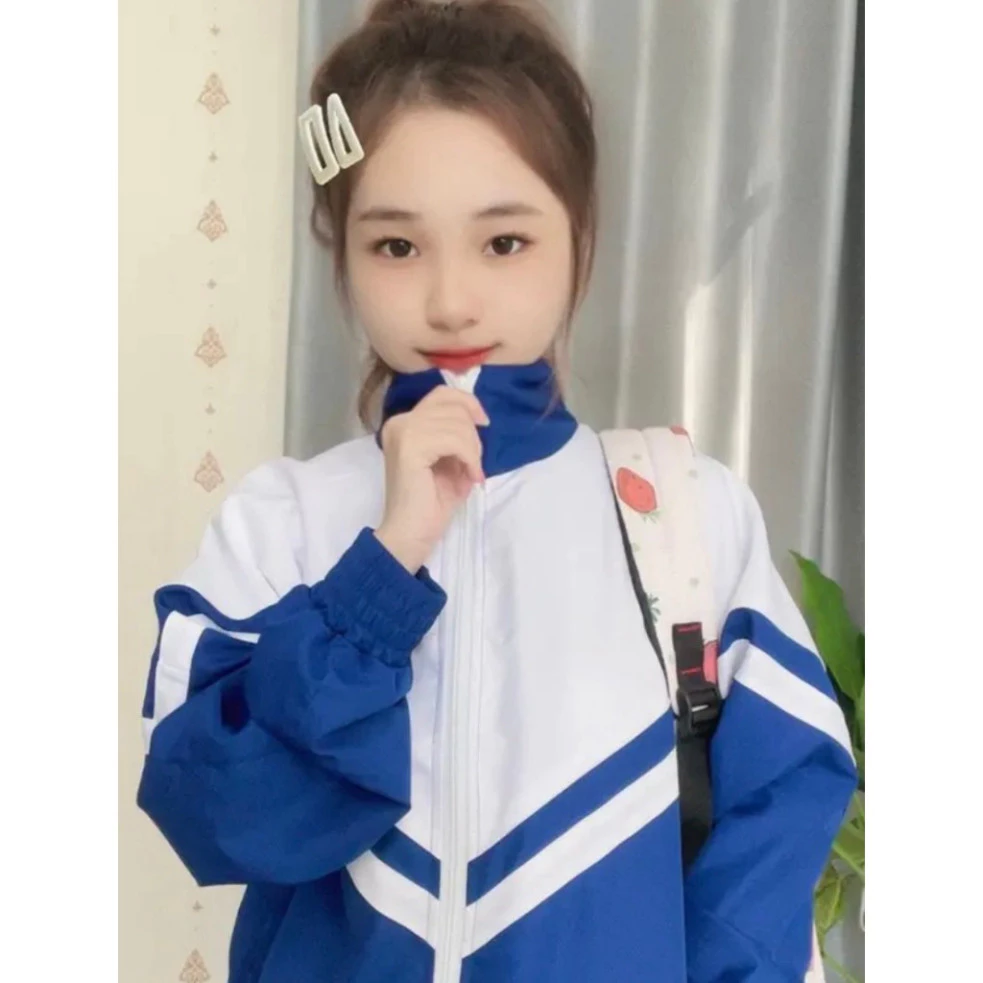 Áo Khoác Gió 3 Lớp Bông Trần Đồng Phục Học Sinh Mùa Đông Thiết Kế Cánh Dơi 3 Màu Sắc Chuẩn Trường Học