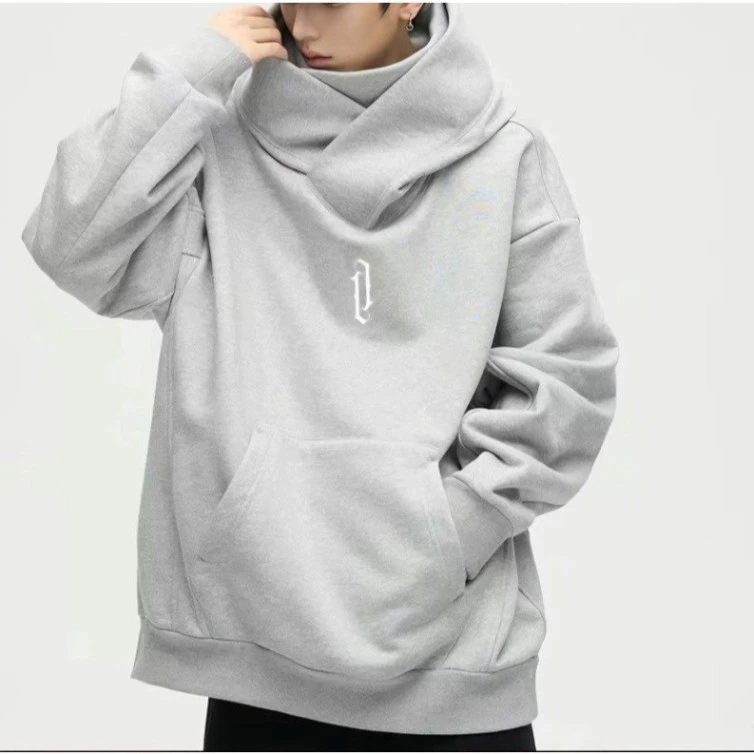 Áo Khoác Hoodie Zip Ninja Cổ Cao Che Mặt Mũ Rộng Siêu Ngầu - Áo Hoodie Nỉ Ninja Thiết Kế 2 Mũ Cực Ấm tt