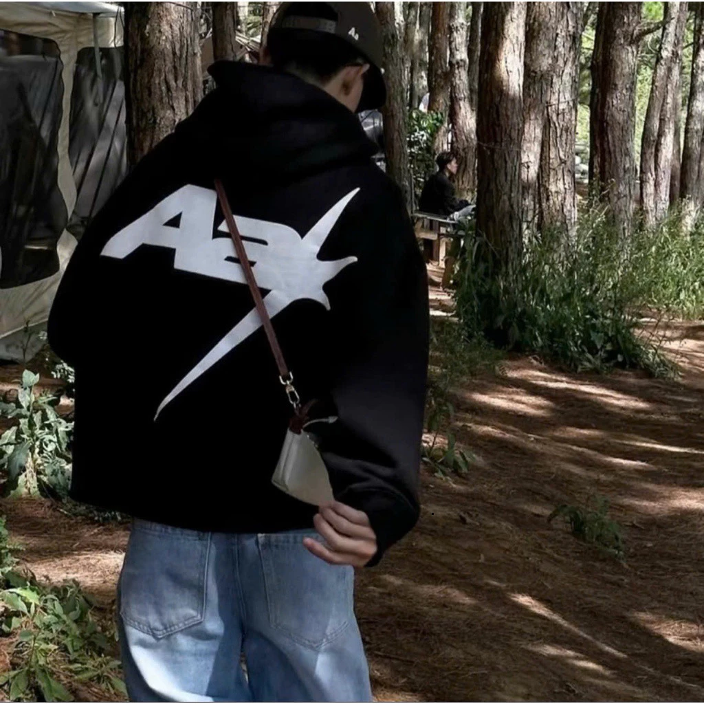 Áo Khoác Hoodie Nỉ In Chữ AA Chất Liệu Nỉ Tàu Dày Dặn Cực Ấm K990 hot trend 2025 Hot Trend 2025