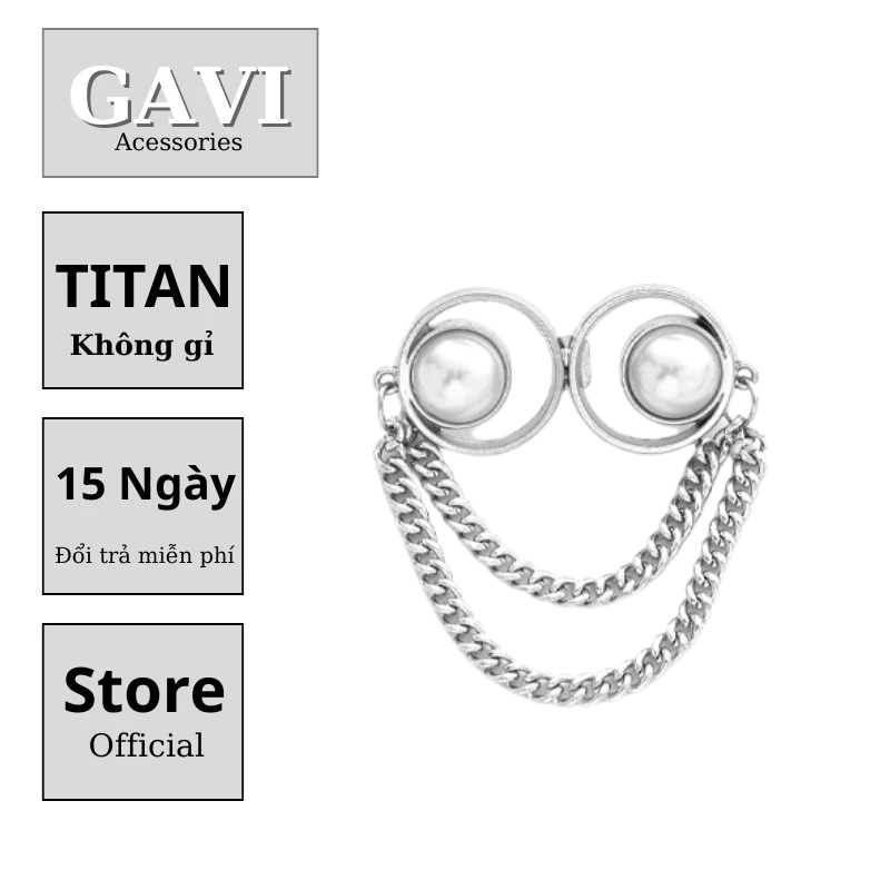Khóa thắt lưng nút gài điều chỉnh lưng quần thiết kế Gavi thời trang Hàn Quốc dành cho nữ