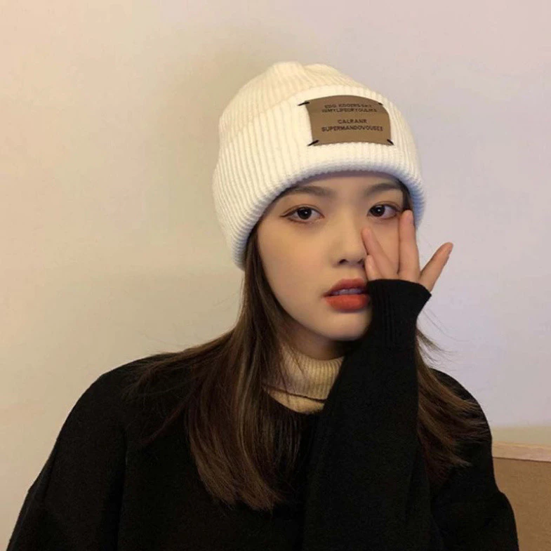 khăn kiểu Mũ Len Dệt Kim Phong Cách Hip Hop Thời Trang Dành Cho Nam và Nữ