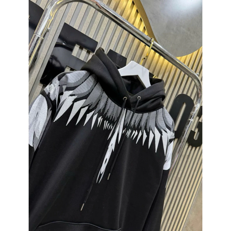 Áo Hoodie Boy Phố In Họa Tiết Cánh Chim Đại Bàng Chất Nỉ Bông Mũ 2 Lớp. Áo Hoodie Hottrend Hàng Đẹp Dày Dặn Boy Phố 2025