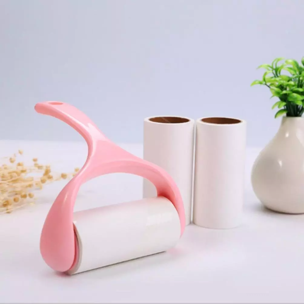 Cây lăn bụi quần áo, chăn màn, lông chó mèo - sử dụng lõi giấy dạng con lăn bụi, dùng để lăn dính, xé từng lớp - T5555