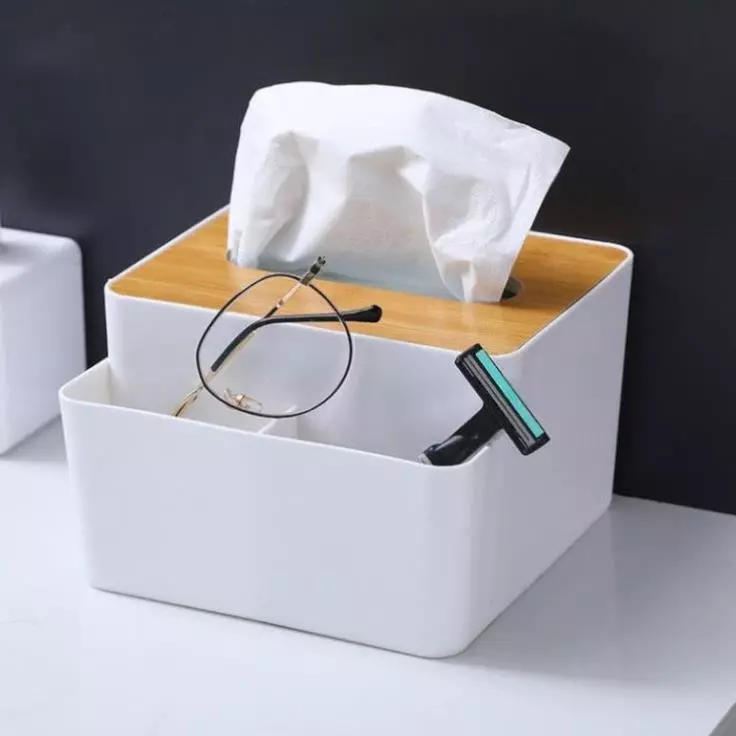 [Chất Lượng]Hộp đựng khẩu trang SHEPHERD cỡ lớn chống bụi đa năng sang trọng