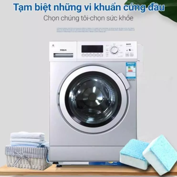 Tẩy lồng máy giặt diệt vi khuẩn hiệu quả giúp vệ sinh lồng máy giặt dễ dàng
