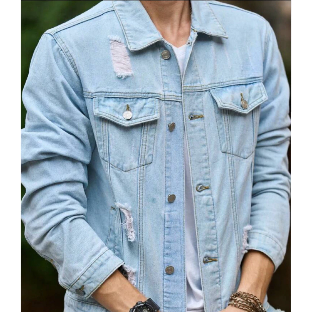 Áo khoác jean nam chất lượng cao 1020 - Thời trang đẳng cấp từ VIET FASHION