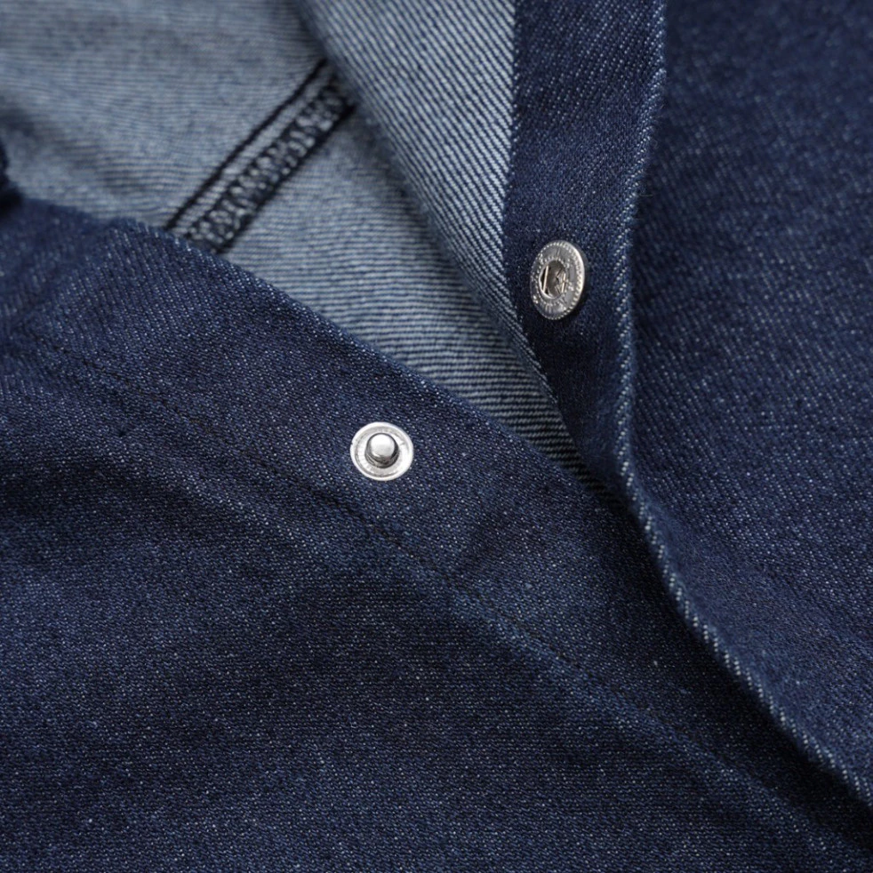 Sơ Mi Denim Boxy Chất Lượng Cao Dành Cho Nam Nữ - FABULOUS, Dày Dặn - 027