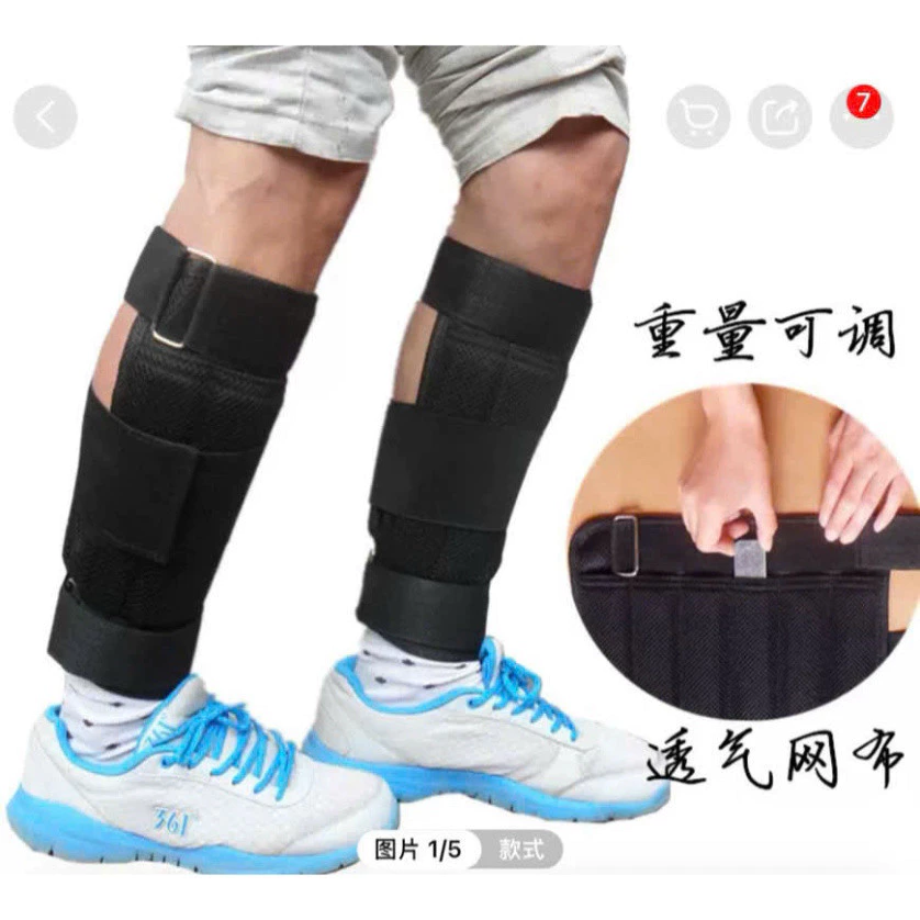 Bộ 2 băng tạ đeo chân gang đúc 14 thanh( 4kg/đôi) phục hồi chức năng, rẻ nhất thị trường ĐỒ TẬP TUẤN HẠNH
