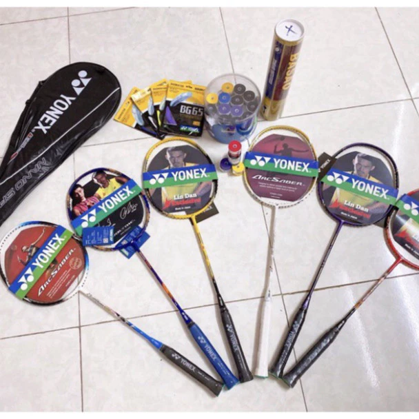 Vợt cầu lông Yonex giá rẻ, đẹp cho học sinh sinh viên người mới chơi - tặng cuốn cán bao vợt dây vợt ĐỒ TẬP TUẤN HẠNH