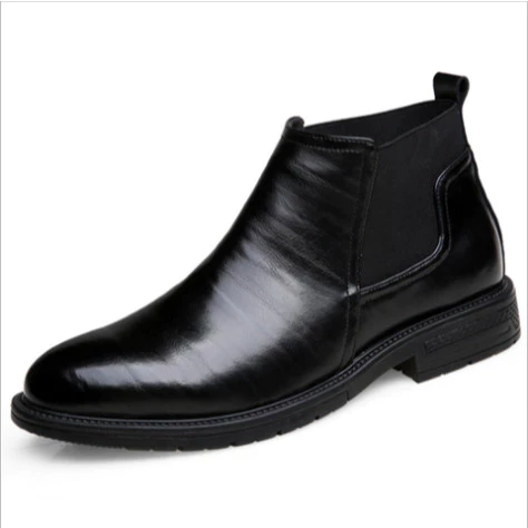 Giày Leather Chelsea Nam Cao Cấp GN291 - Boot Size Lên Đến 47