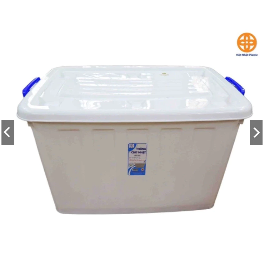 (Xuất VAT) ( )Thùng nhựa 75L-55l chính hàng việt nhật. thùng nhựa cao cấp bảo hành 5 năm 5335