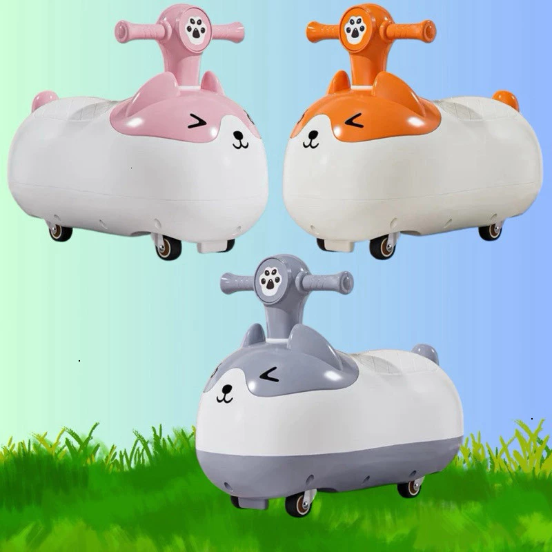 🍓Xe Hạt Đậu Phộng Chòi Chân Cho Bé Xe Củ Lạc Cho Bé Trai Gái 1 2 3 4 Tuổi Có Đèn Nhạc