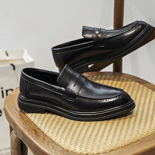 Giày Lười Nam NINE Penny Loafer da bò nguyên tấm LF04