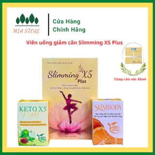 Viên giảm cân cấp tốc Dilocy Slimming X5 giảm béo an toàn giảm mỡ bụng, hỗ trợ giảm cân nhanh