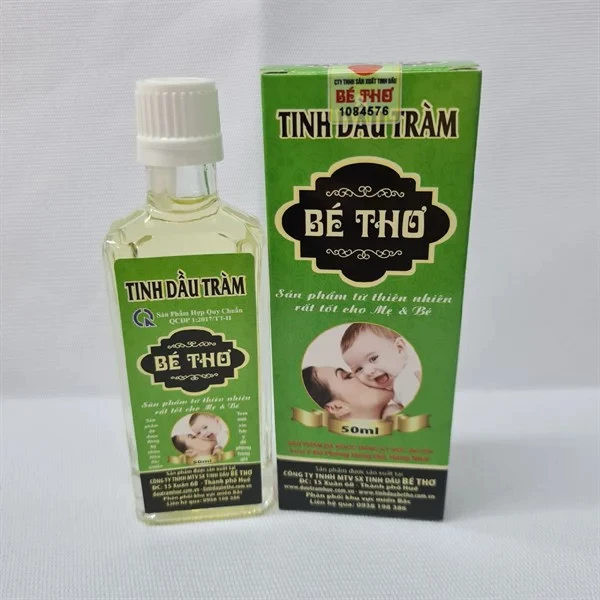 Tinh Dầu Tràm Bé Thơ 50ml Tinh Dầu Tràm Nguyên Chất