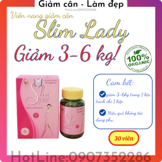 [CHÍNH HÃNG] viên giảm cân Slim Lady