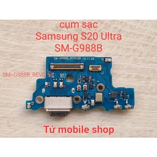 Cụm sạc zin Samsung S20 Ultra SM-G988B , G988B linh kiện zin mới