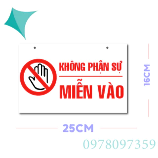 Không phận sự miễn vào mika cao cấp treo cửa, biển số nhà, phòng ban, tầng