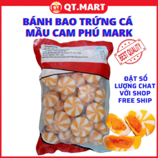 Bánh bao nhân trứng cá màu cam Phú Mark 450g (khoảng  20v)