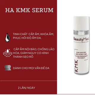 Serum HA KMK BeautyMed 30ml - Dưỡng Ẩm Sâu; Giúp Dịu Da, Phục Hồi Da; Giảm Nếp Nhăn; Căng Mịn Da | MTCOSMETIC