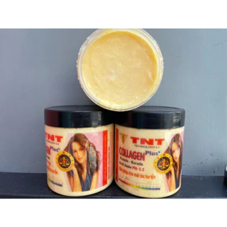 TNT_Hấp Ủ tóc Collagen TNT plus, kem ủ tóc phục hồi hư tổn giúp tóc chắc khỏe,mềm mượt ngay lần đầu sử dụng 568ml