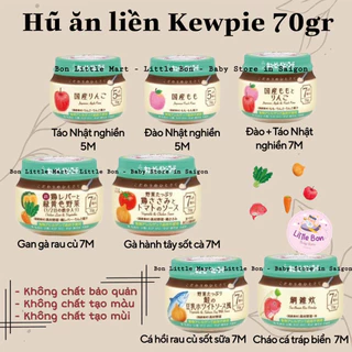 Hũ ăn liền Kewpie nội địa Nhật cho bé từ 5M