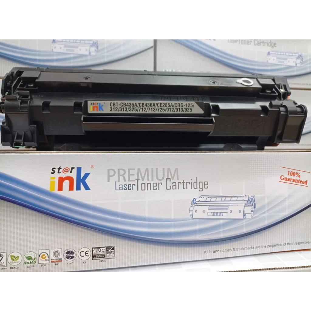 Hộp mực  (CRG325/35A) Starink dùng cho máy in Canon LBP 6000, 6030, 3050, MF3010 có lắp đỏ mực Hộp mực in có mực CB435A