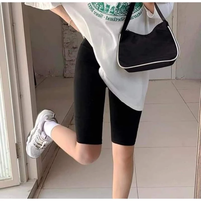 Quần legging lửng có túi nâng mông cạp cao (Có Big Size tới 80kg), thon gọn bụng chất cotton xịn loại 1 G14-3 LACA STORE