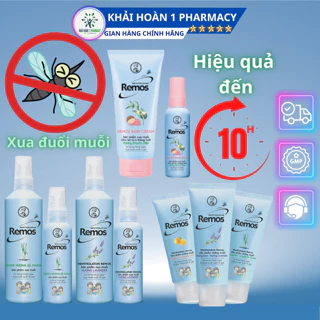 Xịt muỗi REMOS giúp xua đuổi muỗi bảo vệ da tránh các bệnh do muỗi gây ra