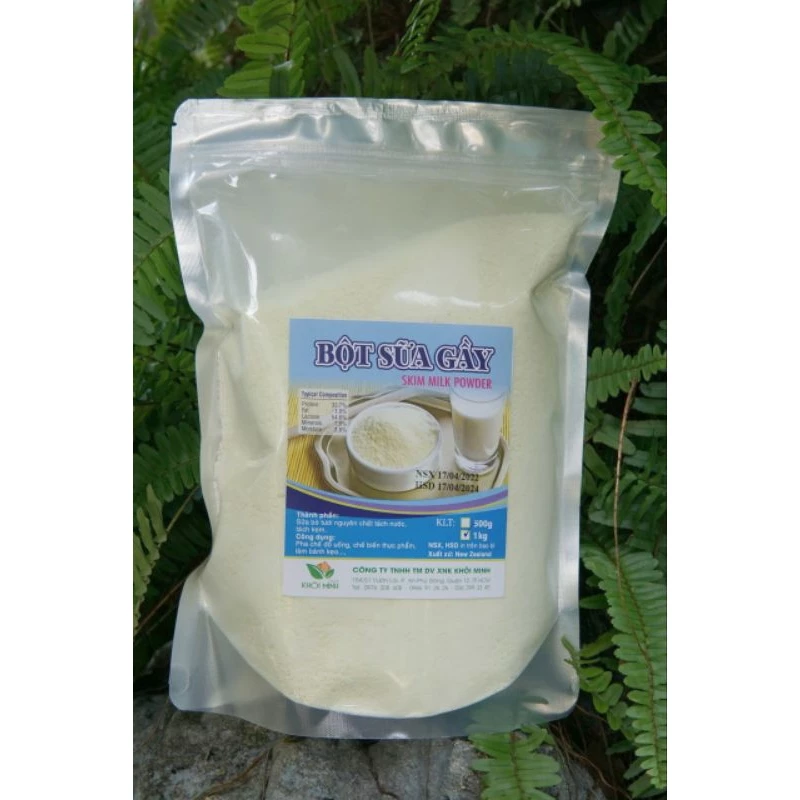 [instant]Combo 5kg sữa bột gầy (sữa tách kem, tách béo) Skim Milk Powder New Zealand