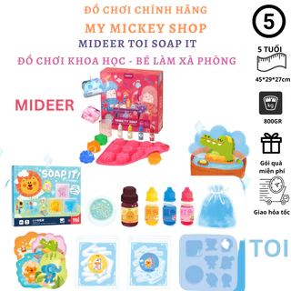 Mideer trò chơi khoa học bé tự làm xà phòng Variety Soap khuôn silicon và của hãng TOI