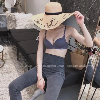 Áo ngực đúc đệm vừa dáng trơn không gọng thoải mái Just style