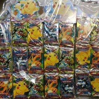 Thẻ bài pokemon 1 dây 12 gói đẹp sắc nét giá rẻ nhiều mẫu