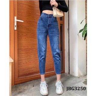 Quần Baggy Nữ Jeans Co Giãn Form Đẹp JBG3250