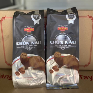 [ mua 1kg cafe tặng gói 100g ] Cà Phê Chồn Nâu Bảo Tín (mua 5kg tặng 1 gói 500g)